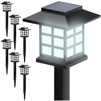 Gardlov 25421 Dārza solāro LED lampu komplekts 6 gab. - Auksti balta gaisma