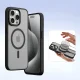 Кожаный чехол-книжка Dux Ducis Lawa для iPhone 15 Pro Max, черный