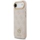 Guess 4G Strass Logo & Big Strap MagSafe vāciņš iPhone Air, Rozā