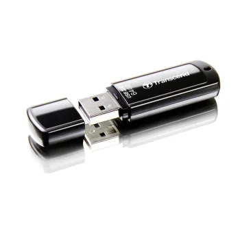 USB-флешка Transcend JetFlash 350 64 ГБ USB 2.0, черная