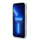 Guess Metal Outline MagSafe vāciņš iPhone 13 - caurspīdīgs ar zelta detaļām