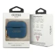 Guess AirPods Pro maciņš Silicone Glitter, zils