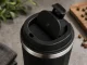Termokrūze ar piesūcekni pret apgāšanos, 380 ml, melna