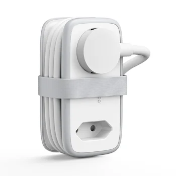Сетевой удлинитель Orico APP 5в1 2x AC + 2x USB-A + 1x USB-C 15.5W 1.1м, белый