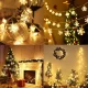 LED Snowflake String Lights, 20 LED, 3m, Warm White