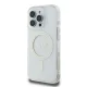 Guess iPhone 16 Pro Case IML Glitter Circle MagSafe, Transparent