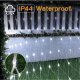 LED gaismas tīkls 3x3m (240 LED) iekštelpām un āram, auksti balts