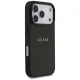 Guess Grained Ring MagSafe Case for iPhone 17 Pro - Black
