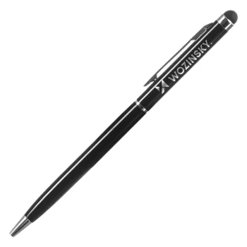Irbulis / Stiluss / Zīmuls ar pildspalvu telefoniem planšetdatoriem - melns (Capacitive Stylus Pen for Phone, Tablet)