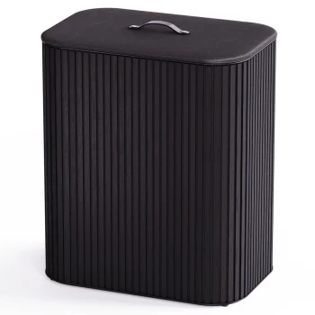 Корзина для белья Joseph Joseph Tota Trio Luxe 90L, черная