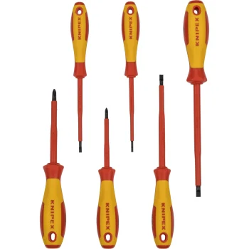 Набор отверток Knipex 00 20 12 V01, 6 шт., красно-желтый