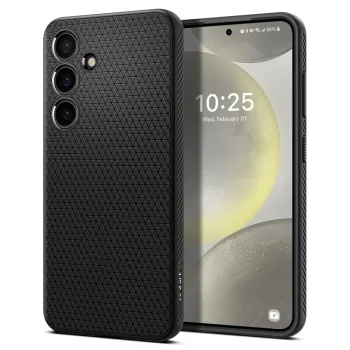 Чехол Spigen Liquid Air для Samsung Galaxy S24, матовый черный
