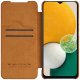 Samsung Galaxy A14 5G (SM-A146) / 4G (SM-A145F/DSN) Nillkin Qin Leather Book Case Cover, Brown | Чехол...