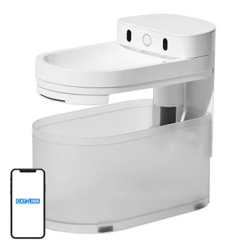Catlink Pure 3 viedā dzirdne suņiem un kaķiem, balta