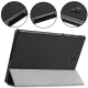 Samsung Galaxy Tab S4 10.5\" (T830/T835) Trifold Stand PU Leather Hard Protective Cover Case, Black | Чехол...