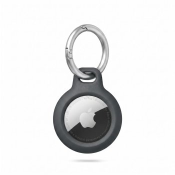 Tech-Protect Rough maciņš Apple AirTag, melns