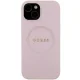 Apple iPhone 15 Plus 6.7\'\' Guess Saffiano MagSafe Case Cover, Pink | Telefona Maciņš Vāks Apvalks Bampers