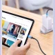 Кабель USB-C - USB-C Ugreen US316 100W 5A 480Mb/s 1м, серый