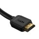 Baseus HDMI to HDMI 2.0 Video Cable 4K 60Hz 3D HDR 18Gbps, 2m, Black