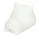 Silicone Kids Night Light, Sleeping Kitten, USB, White