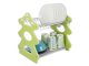 Two-Tier Dish Drainer with Cutlery Holder, 39x39x26 cm