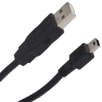 Extra Digital USB - Mini USB kabelis, 1.5m