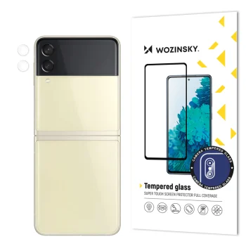 Защитное стекло на камеру Samsung Galaxy Z Flip 3 Wozinsky 9H, 0.2 мм