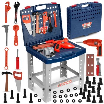 Bērnu darbnīca ar instrumentiem Ricokids 772400, zila