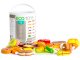 Ecotoys Wooden Cutting Food Set for Kids, 23 Pieces