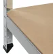Noliktavas plaukts Malatec 220x100x45 cm