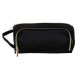 Divu Nodalījumu Skolas Penālis Maaleo 24502, Melns | Double Extendable Pencil Case