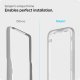 Spigen ALM Glass FC aizsargstikls iPhone 13 / 13 Pro / 14, melns