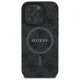 Guess 4G Ring Classic Logo MagSafe vāciņš iPhone 16 Pro Max, Melns