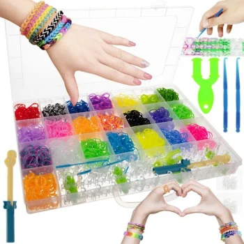 Kruzzel DIY gumiju komplekts aproču veidošanai XXL, 4400 gab.