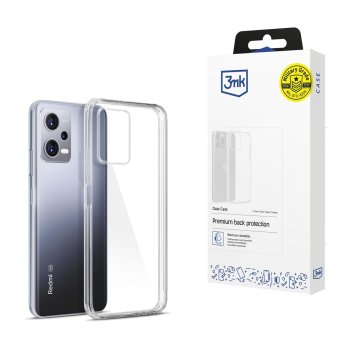Силиконовый чехол для Xiaomi Redmi Note 12 Pro+ из серии 3mk Clear Case —...