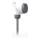 Flextail Tiny Shower-W portatīvā duša ar sūkni, balta