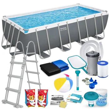 Каркасный бассейн Bestway 56670 Power Steel 488x244x122 см