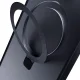 3Mk Protection Smoke Case Mag&Stand vāciņš iPhone 12 Pro Max - Melns