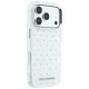 Чехол Karl Lagerfeld IML Rhinestones для iPhone 17 Pro / 18 Pro, белый