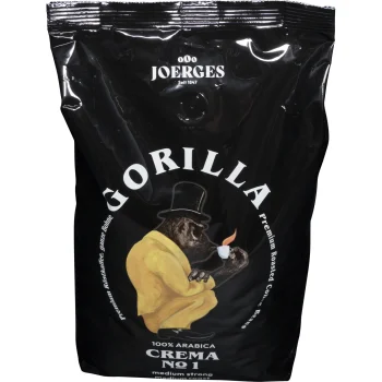 Pupiņu kafija Joerges Gorilla Crema No. 1, 100% Arabica, 1 kg