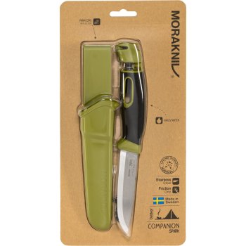 Походный нож Morakniv Companion Spark, зеленый