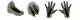 Carruzzo Footwear Shoes Boots Dryer with Disinfection Function Electric Gloves Socks Warmer