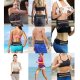 Running Fitness Belt Waist Pack Bag, Black