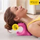 4FIZJO kakla un sprandas stiepšanas un masāžas spilvens PRO, rozā