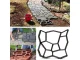 Paving Stone and Concrete Mold \"Cobblestone\", 50x48 cm, Black
