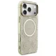 Чехол Guess IML Peony Dot MagSafe для iPhone 17 Pro Max – бежевый