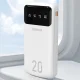 Внешний аккумулятор Dudao K6Pro+ 20000mAh с 4 кабелями, белый