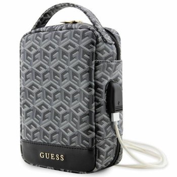 Сумка-органайзер Guess GCube Stripe, черная