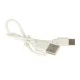 Pārnēsājams mini USB galda ventilators ar statīvu, 13,8 cm, balts