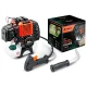 Benzīna trimera dzinējs ar rokturi Humberg HM-615, 52 cm³, 7500 apgr./min